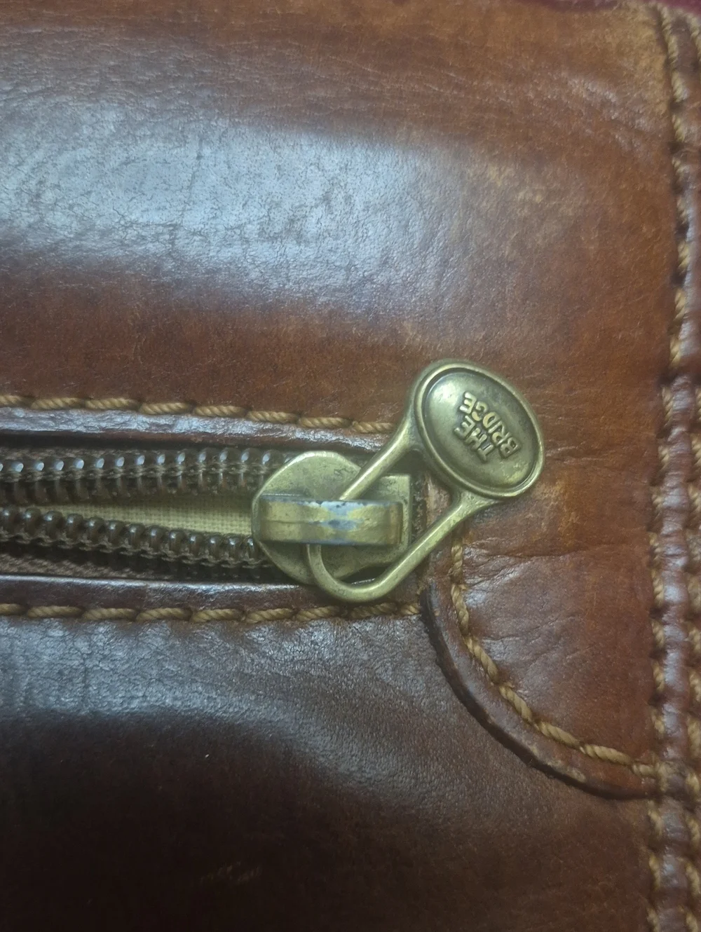 Vintage The Bridge Leather Briefcase